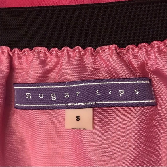 Sugarlips Fuchsia Pink Slip Skirt - Picture 4 of 7